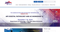Desktop Screenshot of pathologyinformatics.org