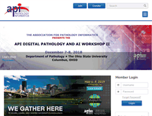 Tablet Screenshot of pathologyinformatics.org